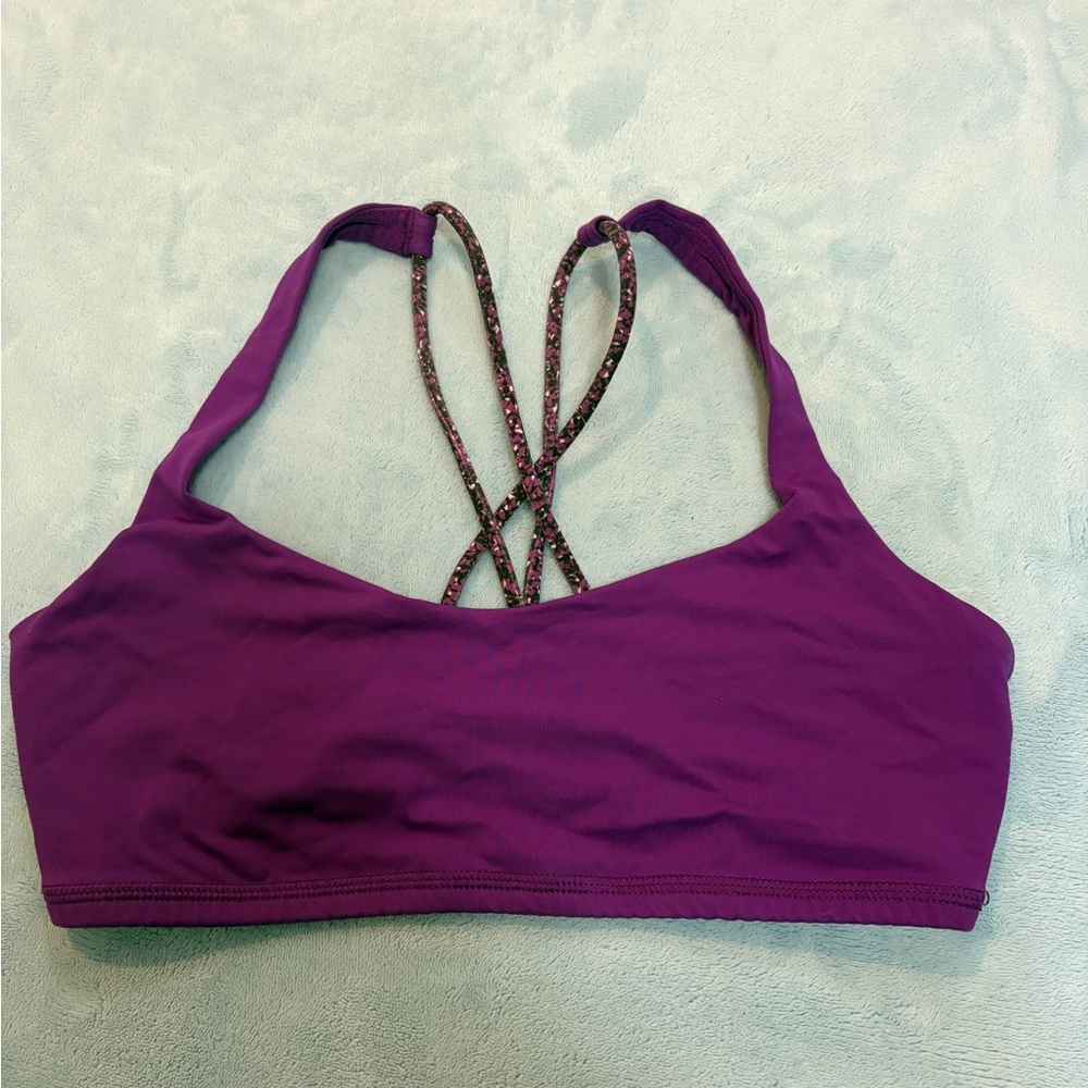 Lululemon Dark Purple Sports Bra